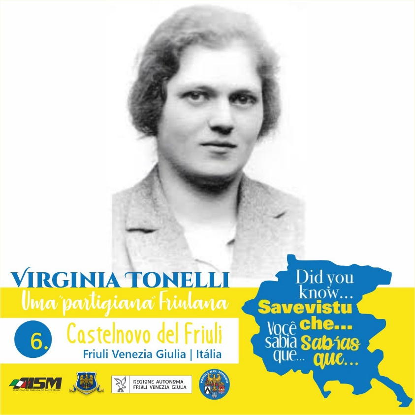 Read more about the article Virginia Tonelli – uma “partigiana” friulana